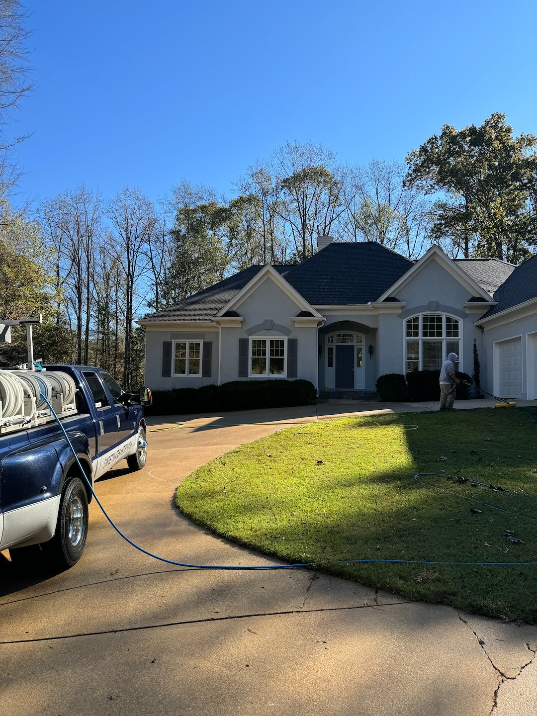 Driveway cleaning in Athens ga Thumbnail