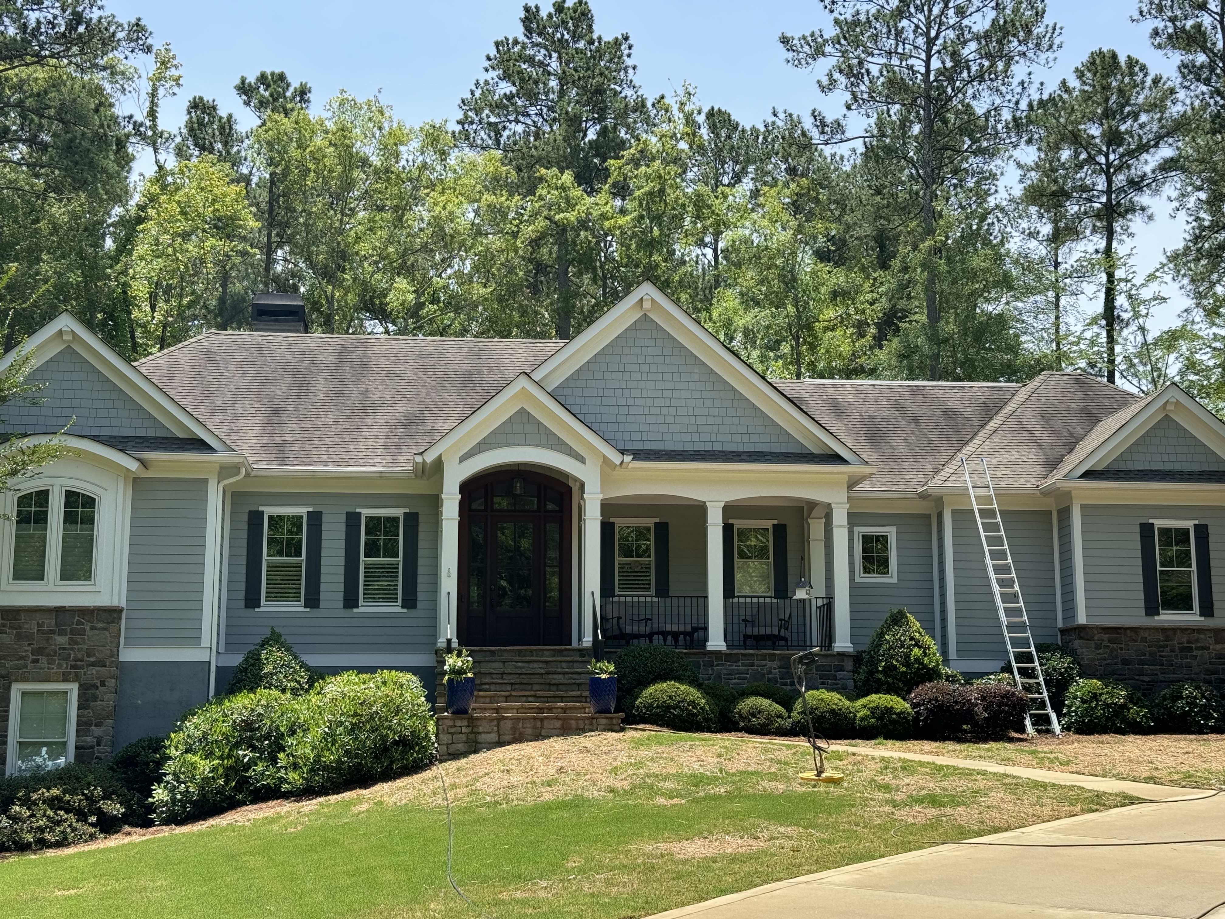 Roof cleaning in Greensboro, Ga (2) Thumbnail